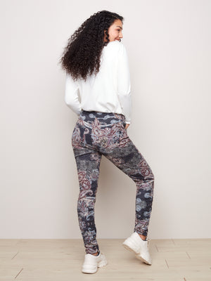 Crinkle Suede Jogger