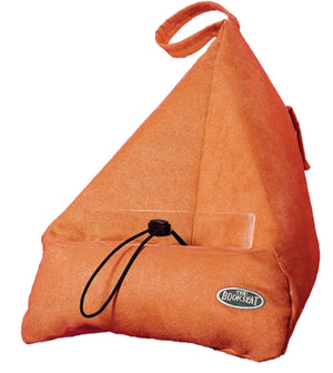 Orange bag book seat for computer at Pazazz clothes