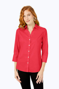 Classic Red Blouse