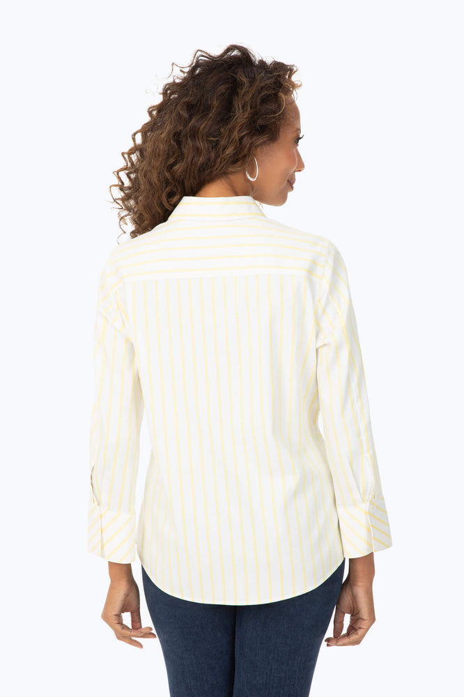 Sunshine French Stripe Blouse