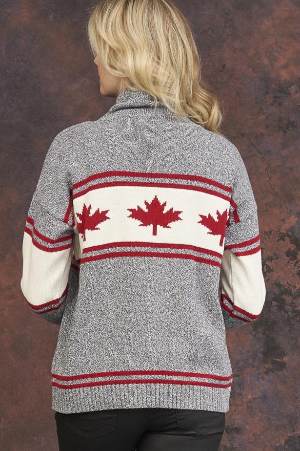Canada High Neck Sweater